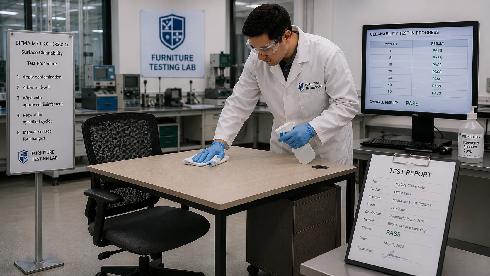 BIFMA Clean Guide Explained: What Buyers Should Know About Cleanability in Commercial Furniture