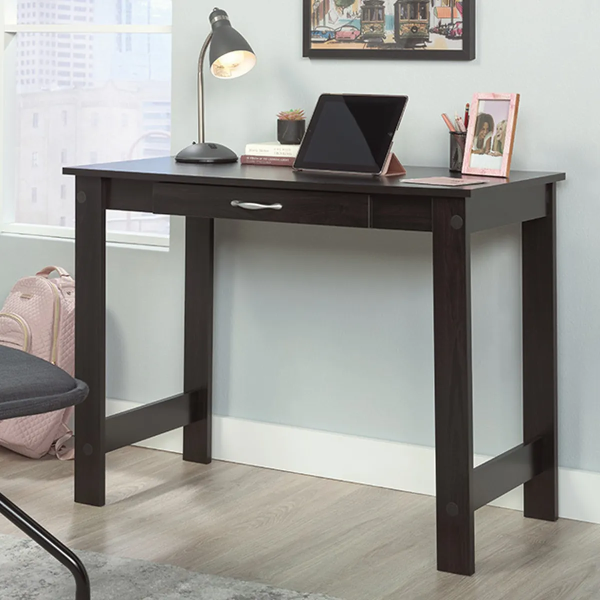 Writing Table in dark brown, item 412885
