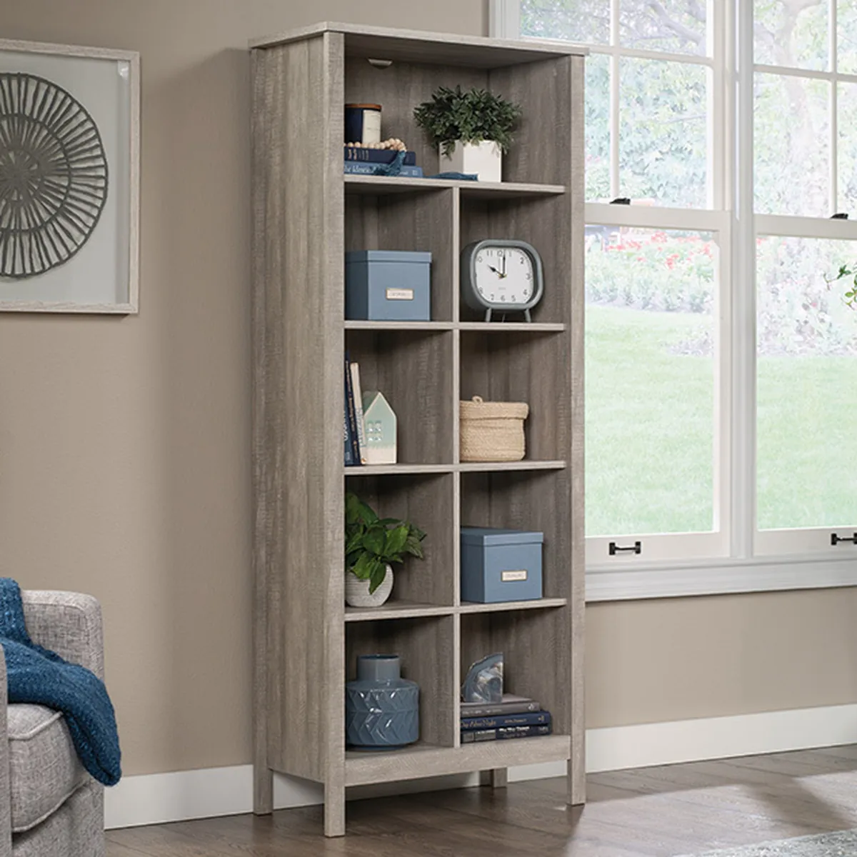 9-Cube Storage Vertical in natural / light wood, item 433935