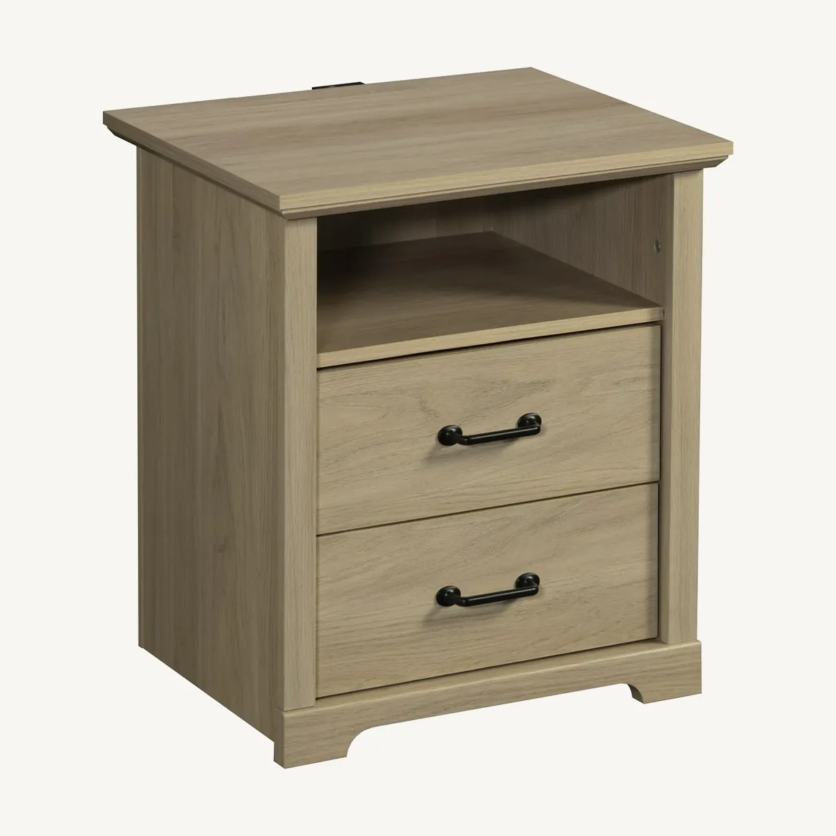 2-Drawer Nightstand in dark brown, item 437278