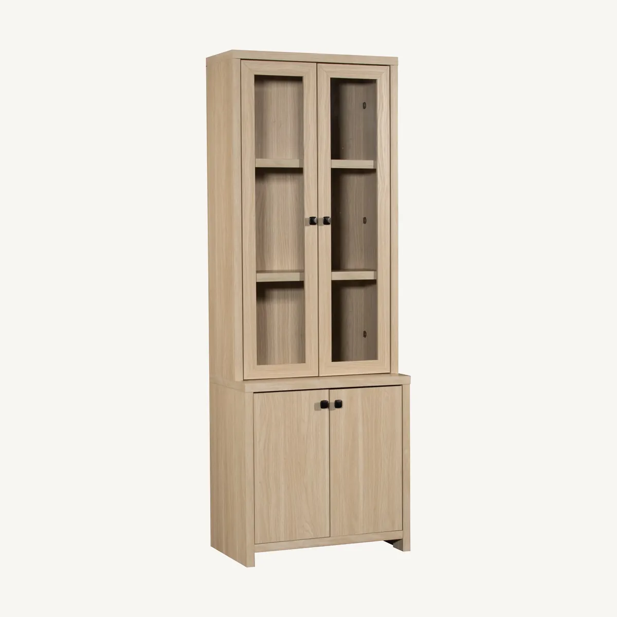 China Cabinet in natural / light wood, item 447201